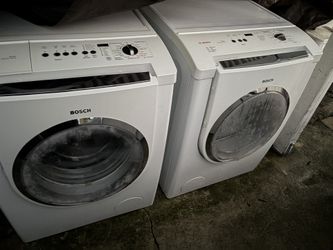 Bosch Front Loader Washer Dryer Gas Set