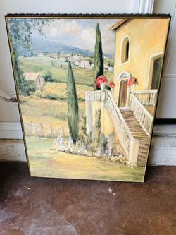 Tuscany Backdrop Frame Artwork