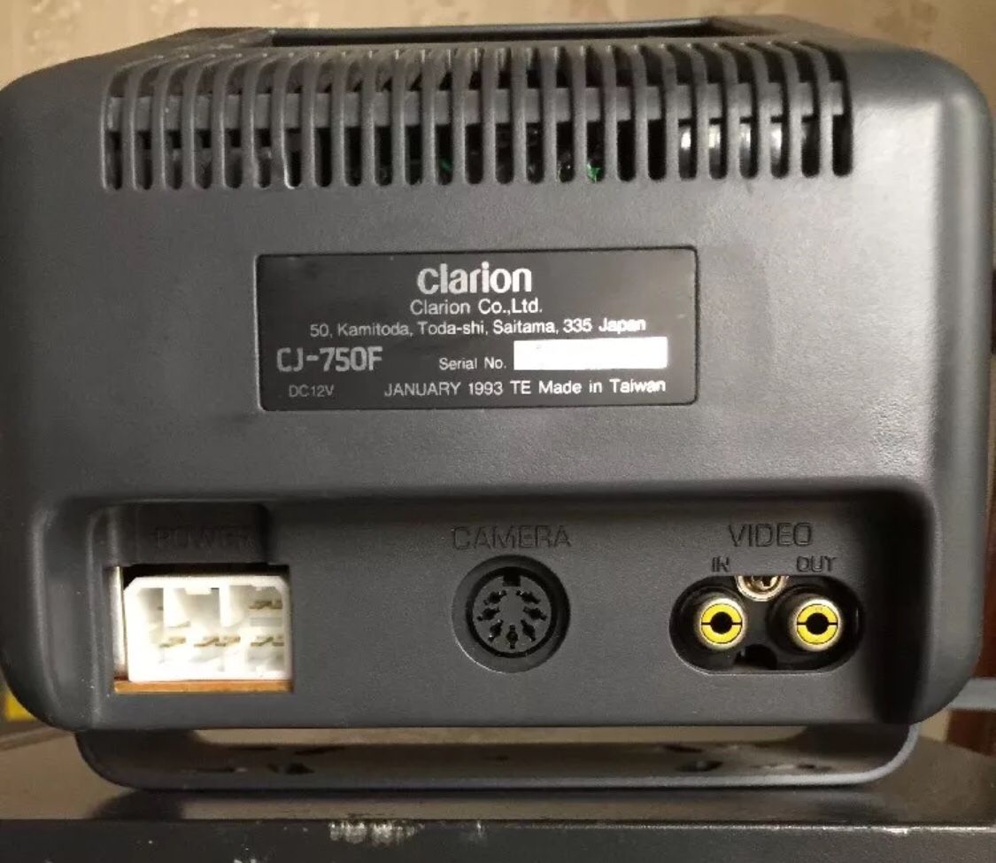 Clarion CJ750F Backup Camera Screen for Motorhome for Sale in Perry, OH OfferUp