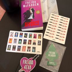 The Divorce by Freida McFadden- signed with exclusive stickers!
