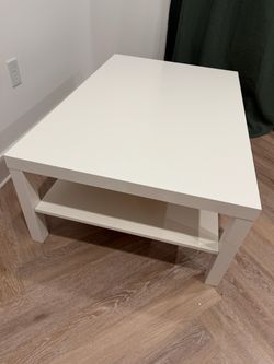 Ikea white table