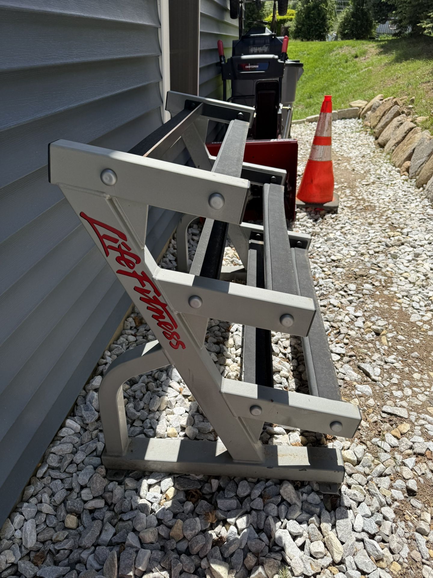 Life Fitness Weight Rack