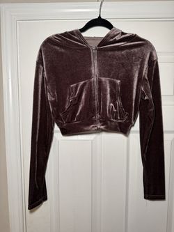 Cropped Zip Up with a hood