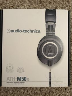 Audio-Technica ATH-M50x Headphones - Brand New