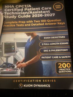 Patient Care tech book