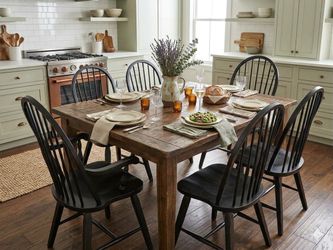 Windsor Bow Back Chairs (2 arm and 2 side)