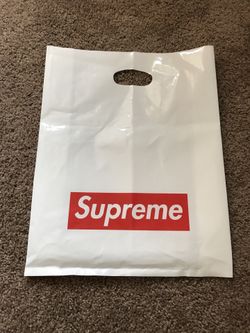 Supreme plastic bag