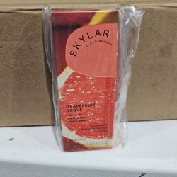 $32 Skylar grapefruit grove Travel Spray for Women - Mini Fruity Citrus Perfume, crisp apple grapefruit zest meadow greens Notes - Hypoallergenic, Veg
