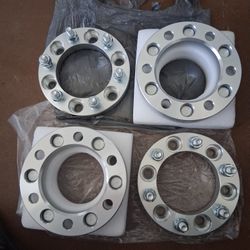 6 Lug Wheel Spacers Adapters For Chevy Silverado And Tahoe 