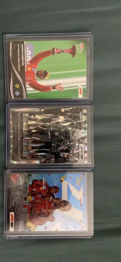Lewis Hamilton Topps Lot