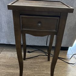 Side Table With Power