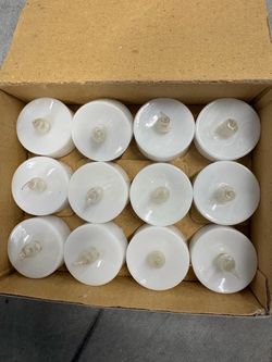 Blue Tealight Candles Set of 12