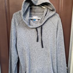 Old Navy Gray Hoodie Sweatshirt XXL...