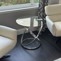 End Table Modern Glass Set Of 2 Tables. New 🆕 