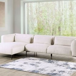 Brand New White Modern Style Sectional Sofa 