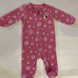 Baby Carter’s Footed Pajamas Size 9 Months