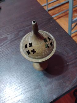 Small Brass Incense Cone Burner