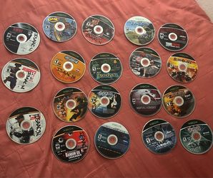 Xbox games (bad condition)