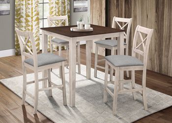 Brand new counter height dining table with 4 chairs