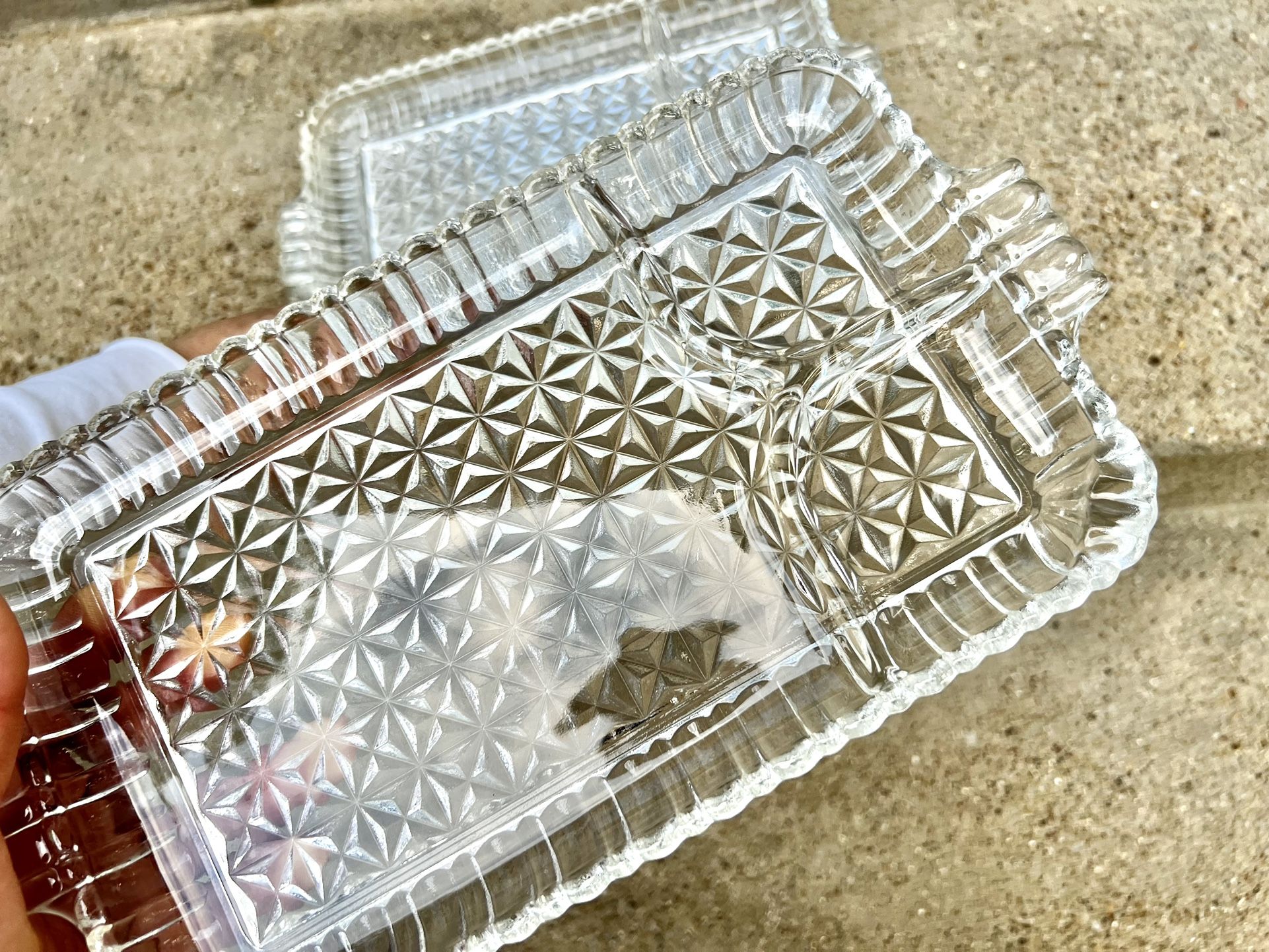 Mikasa Crystal Plates