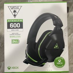 Turtle Beach Stealth 600 Gen 2 USB Wireless Amplified Gaming Headset - Licensed for Xbox Series X, Xbox Series S, & Xbox One - 24+ Hour Battery, 50mm 