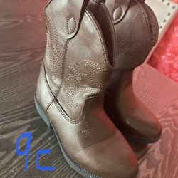 Brown Girl Cow Boots 