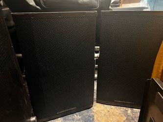 “PAIR of Cerwin Vega CVE15 Powered Speakers – LOUD & READY TO GO!”