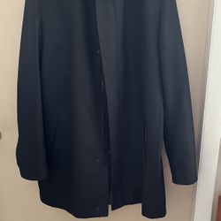 Hugo Boss Coat Buttons And Zipper