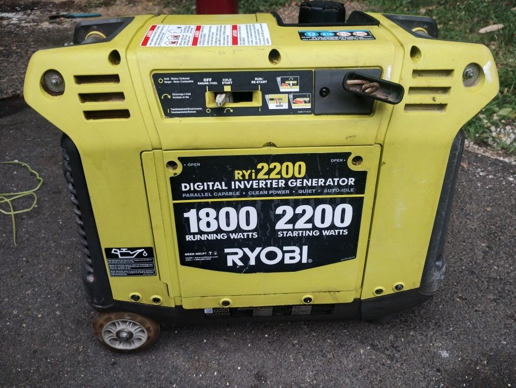 electric generator Ryobi 