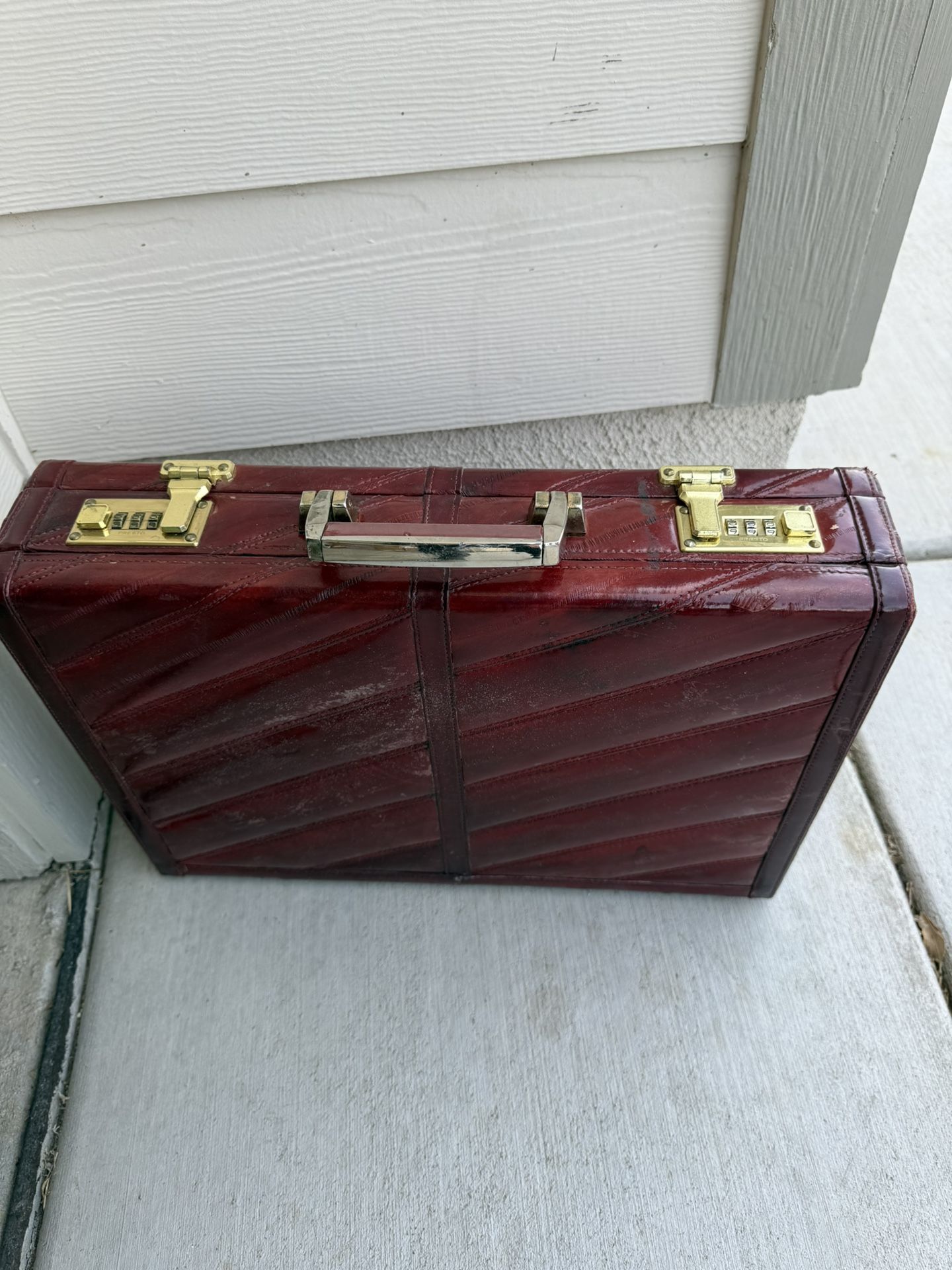 Leather Antique briefcase