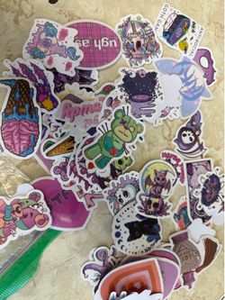 Goth stickers free