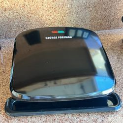 Brand New George Foreman 4-Serving Removable Plate Grill and Panini Press