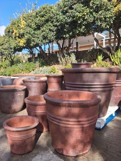 New Chocolate terracotta XLarge 3 ring  set