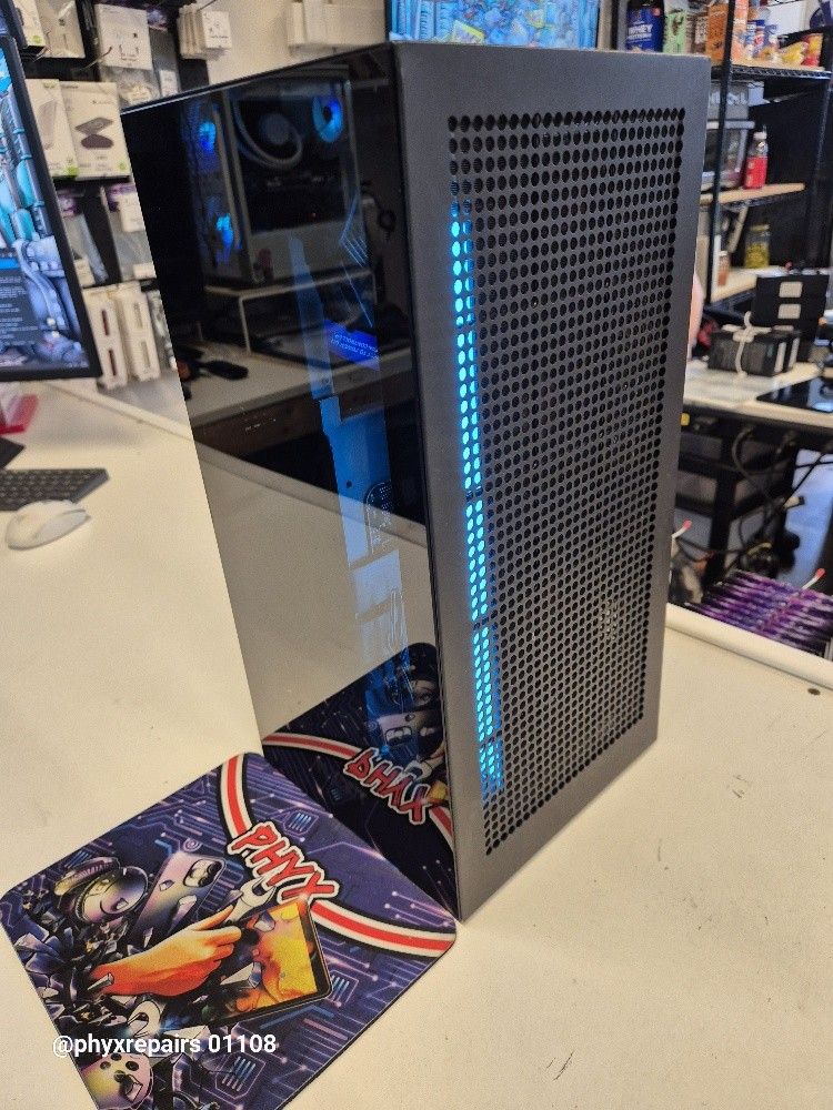 NZXT Gaming PC: MSI H510I PRO, 3.6 i5 11600KF, RX 580, 32GB RAM, 1TB M.2 + 1TB HDD + 1TB HDD $795
