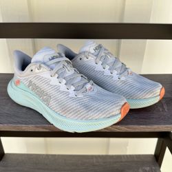 Women’s Hoka Solimar Running Shoes Size 8 8B Stardust Aqua Breeze