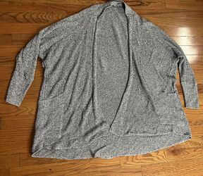 Express Women's Gray Cardigan Sweater Size M