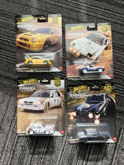 Hot Wheels Thrill Climbers Set – Brand New | 4/5 Cars