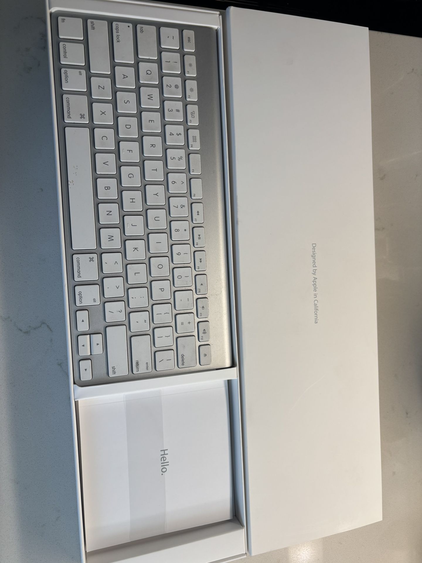 Apple Wireless Keyboard And Mouse 