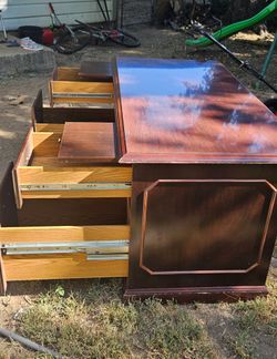 Executive Cherry wood desk