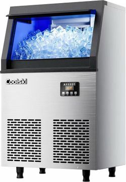 ❤️🔥 Coolski Commercial Ice Maker Machine,