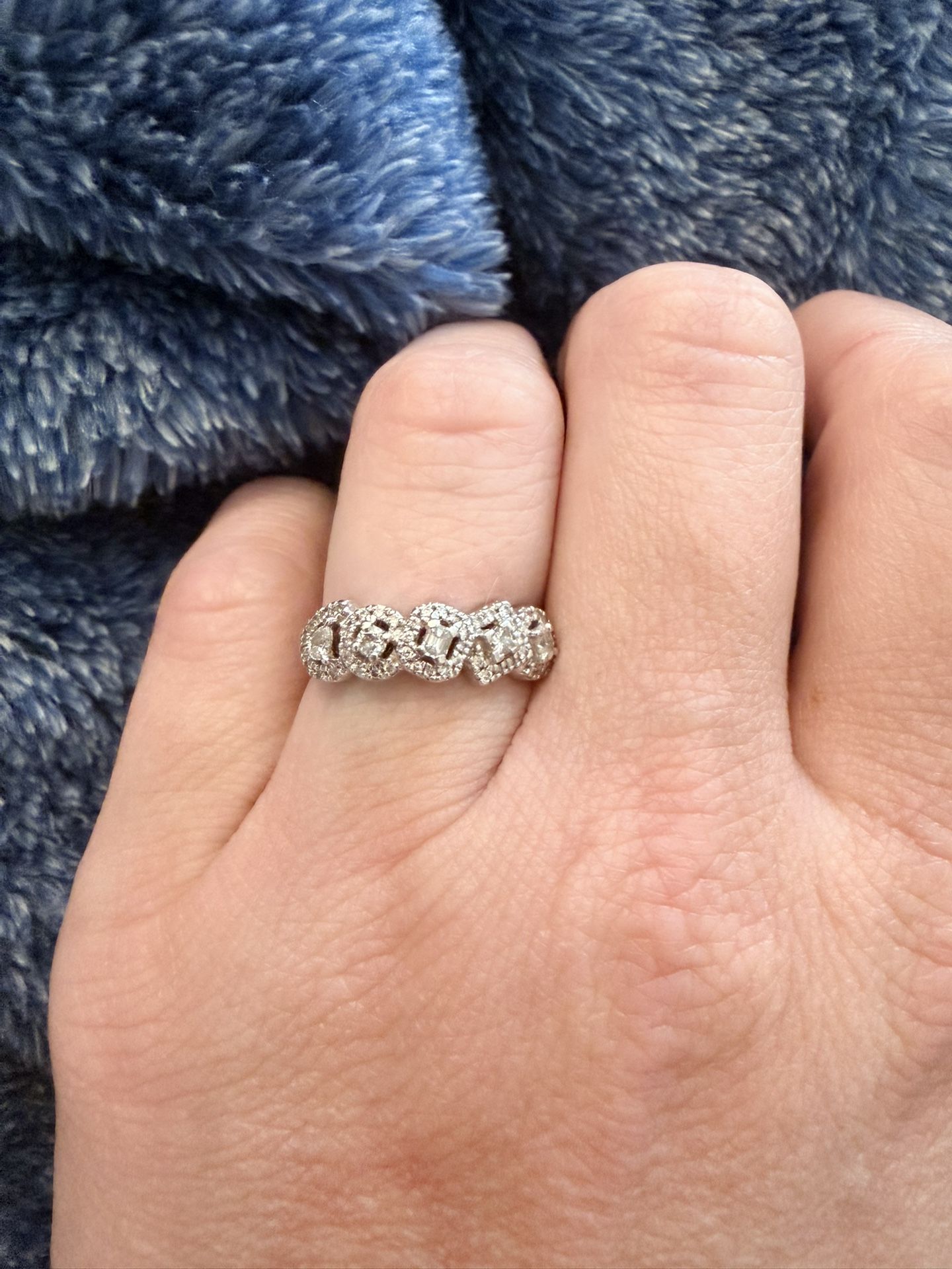 Kay’s Diamond Ring 1ct 10k White Gold