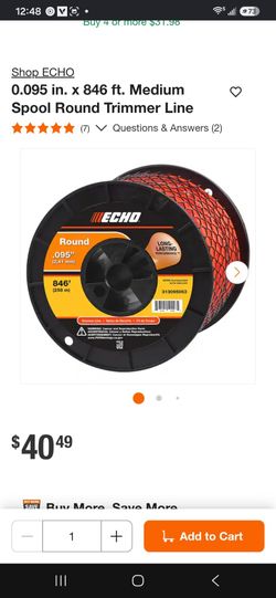 Echo weedeater string