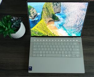 Dell - Premium - 14.5" 3.2K OLED Touchscreen Laptop - Intel Core Ultra 7 Series 2 255H 2025 - 32GB Memory - 1TB Storage - Platinum