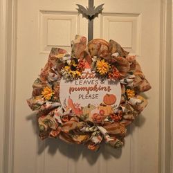 Autumn Floral Wreath
