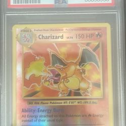 2016 Evolutions Reverse Holo Charizard Psa 9