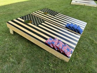 USA Flag Cornhole JULY 4th INDEPENDENCE DAY WEEKEND FUN