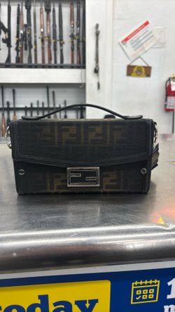 Fendi baguette clutch