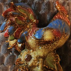 Ceramic rooster 🐓