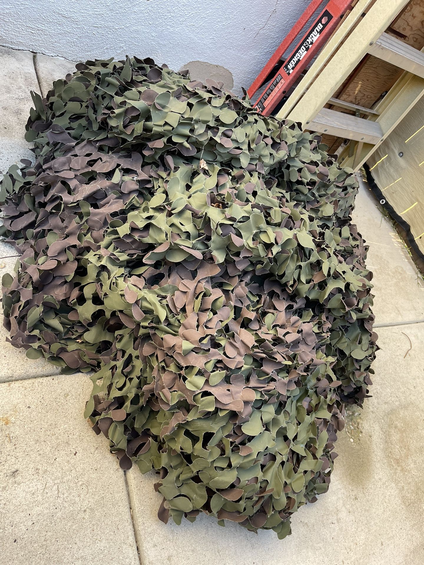 Camouflage Shade Cover/Netting