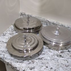 Set Of 3 Communion Trays and Cups